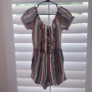 Large striped romper - perfect for summer!!